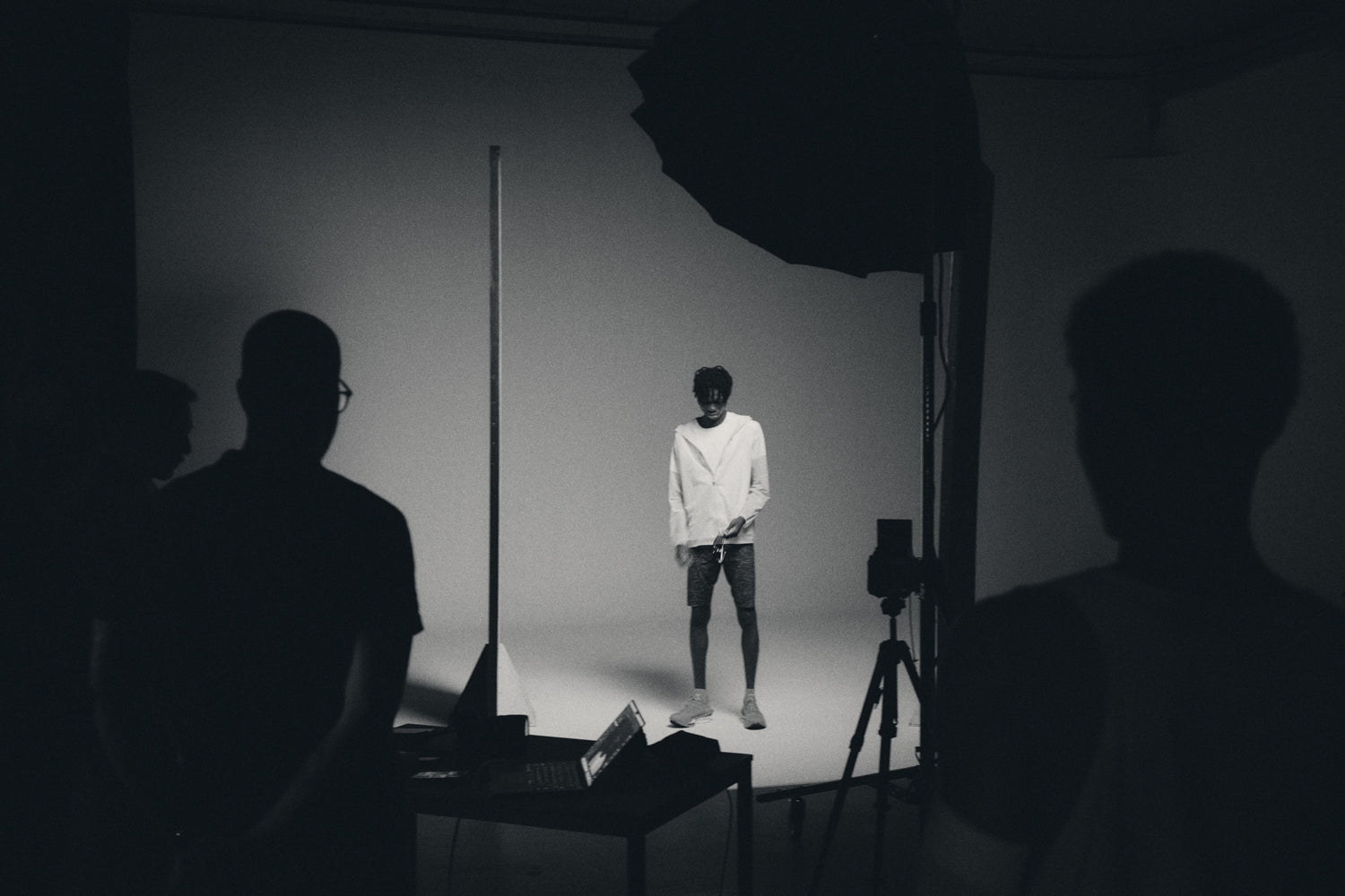 Behind the scenes from our latest shoot